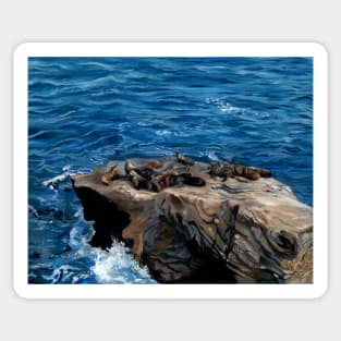 Sea Lions Sticker